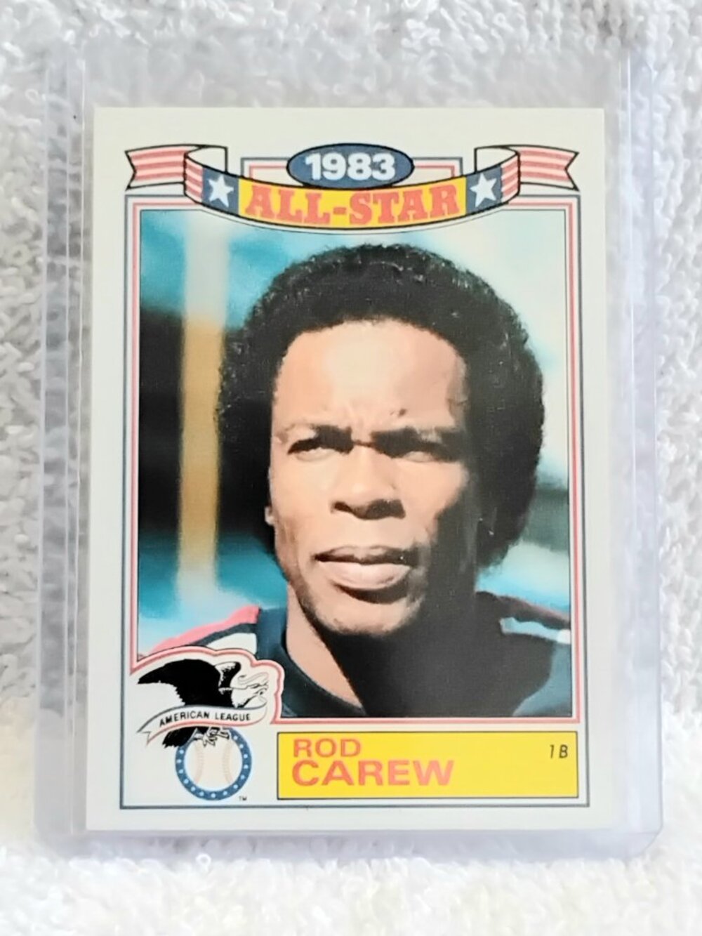 5/$20 Mint 1983 Topps Rod Carew All-Star Commemorative MLB Card 2!!